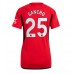 Günstige Manchester United Jadon Sancho #25 Heim Fussballtrikot Damen 2023-24 Kurzarm